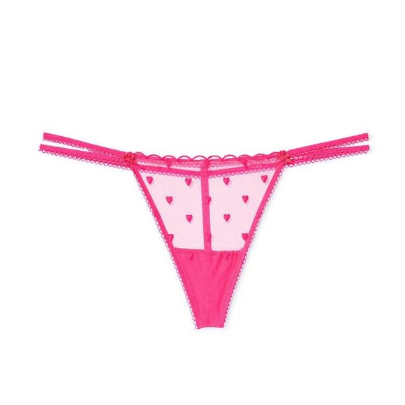 💗👙Victoria’s Secret Wink Unlined Scoop Bra and Strappy Thong Set👙💗 - Picture 3 of 8